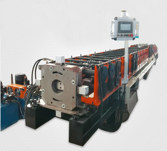 Used Automatic Steel Gutter Forming Machine For Building And Tile Roof Downspouts