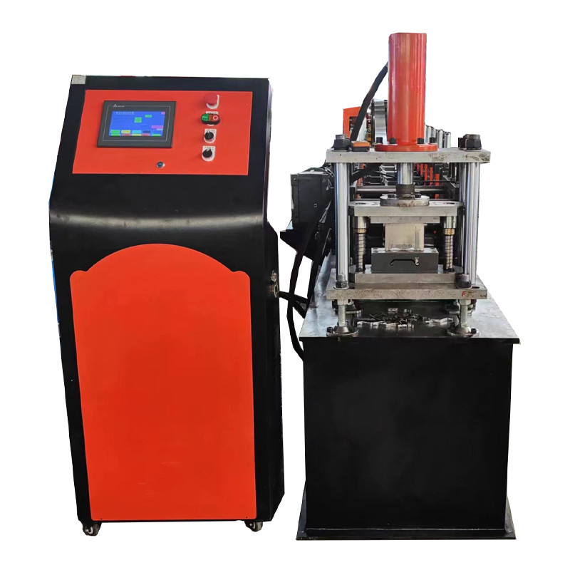 0.8mm 45# Steel Shutter Door Roll Forming Machine With 1 Year Warranty