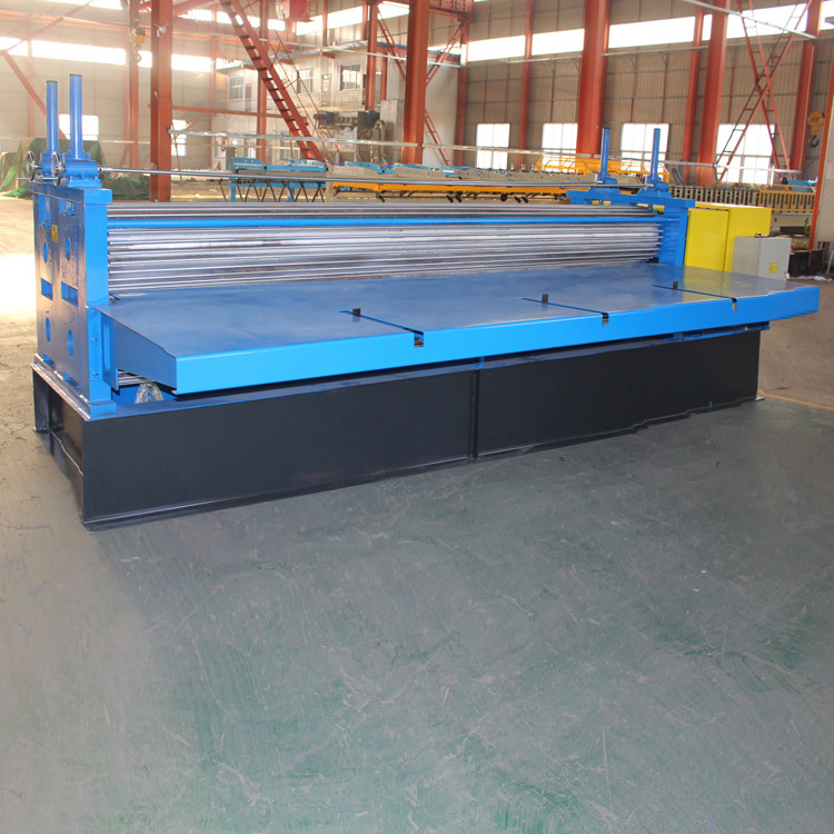 0.13-0.3mm Thickness Barrel  Plate Corrugated Roofing Tile Roll Forming  Machine