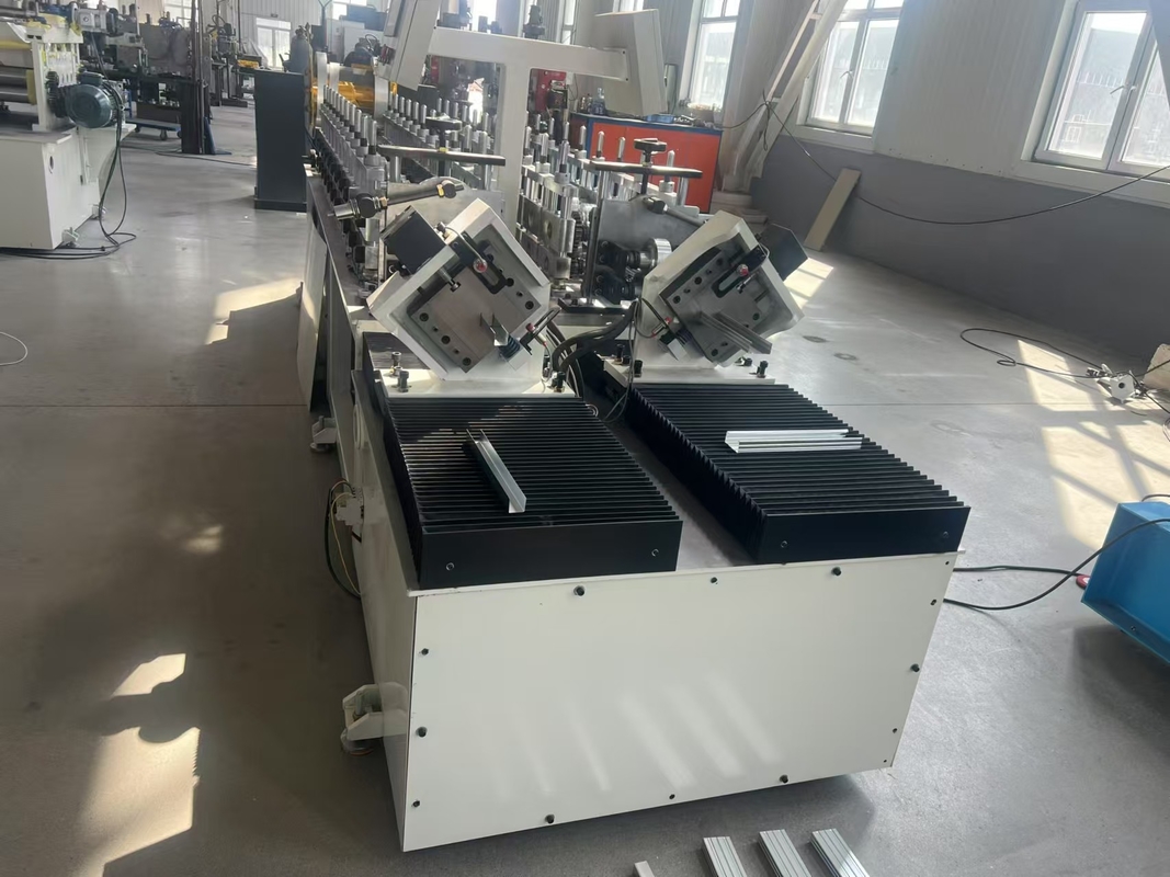 Slotted Channel Double C Type Light Steel Keel Forming Machine Fully Automatic