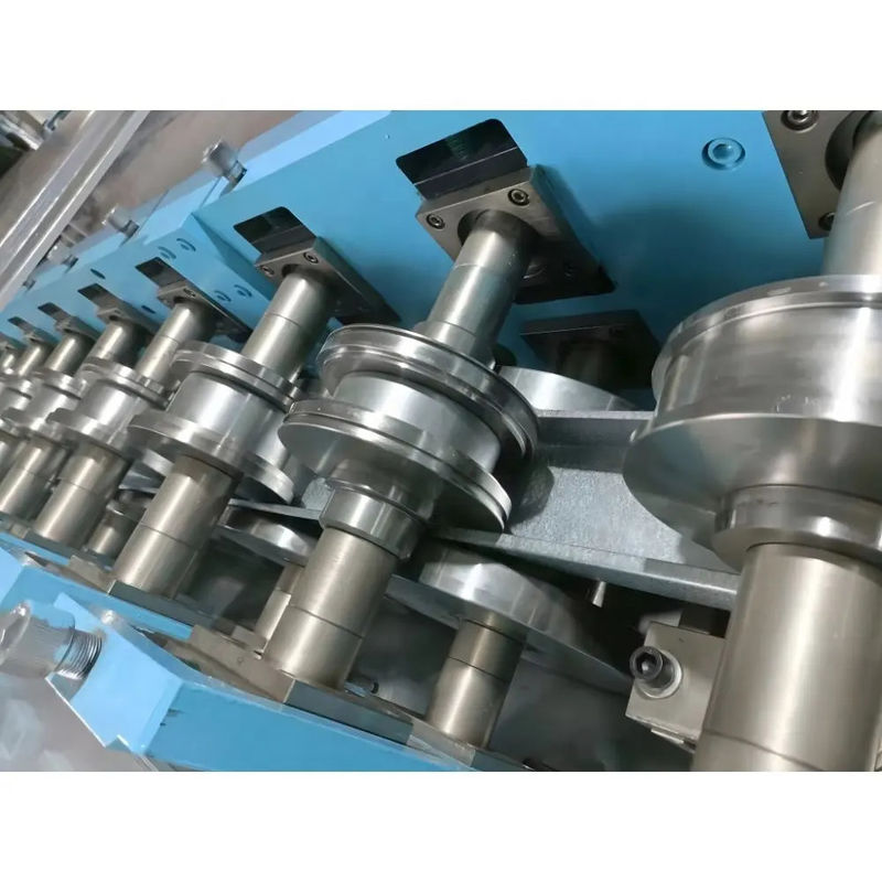 0.8-1.6mm Multiple Sizes C89 C140 C200 Light Steel Framing Machine Light Gauge Roll Forming Machine For Prefab House