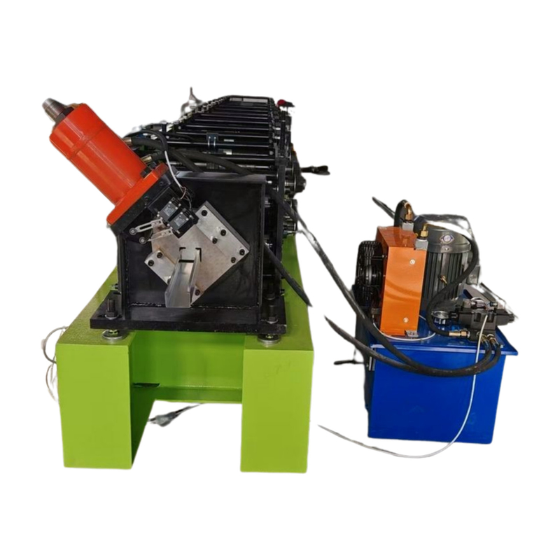 Customized Production Stud And Track C U Roll Forming Machine With Adjustable Cutting Length And PLC Control System