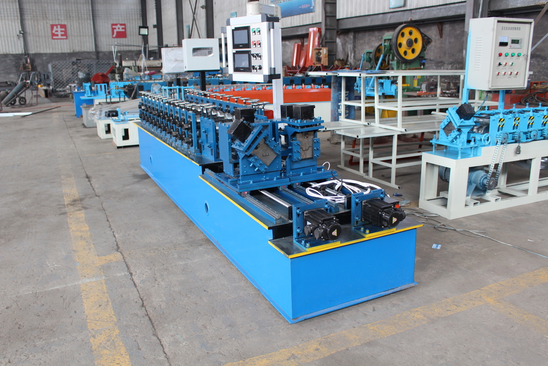Two In One Keel Stud And Track C U Drywall Roll Forming Machine For Roof Wall Panel