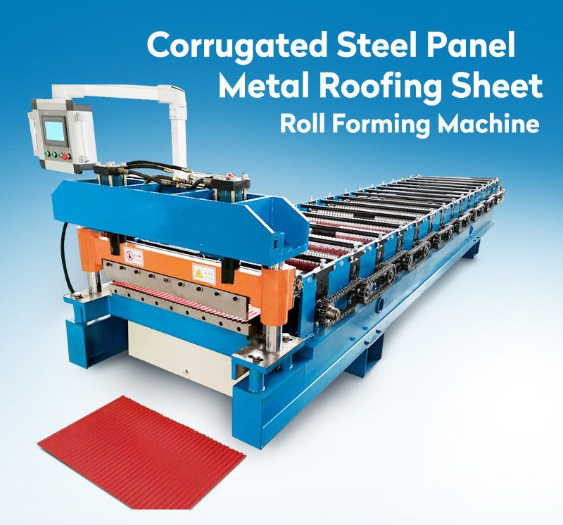 China Wall Cladding Double Layer Steel Profile Zinc Metal Roofing Roof Glazed Tile Press Iron Sheet Metal Bending Making Cold Roof Roll Forming Machine Price