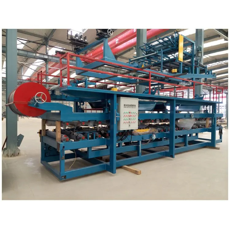 Fireproof Rock Wool Sandwich Panel Roll  Sound Insulation High Speed EPS Rockwool Sandwich Roof Tile Panel Production Line