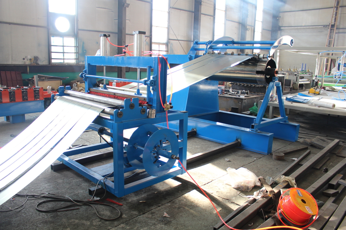 High Speed Steel Coil Slitter Slitting Producttion Line Machine With Hydraulic Uncoiler And Recoiler