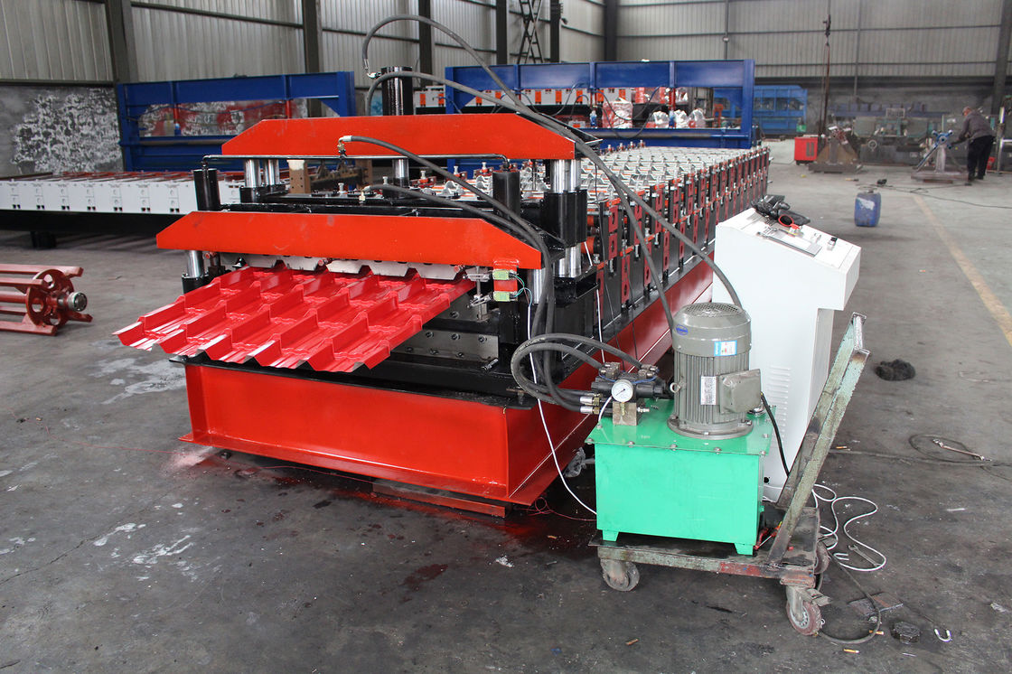 IBR and Corrugated  Double Layer Roof sheet  Roll Forming Machine For Ppgi Panel Roof