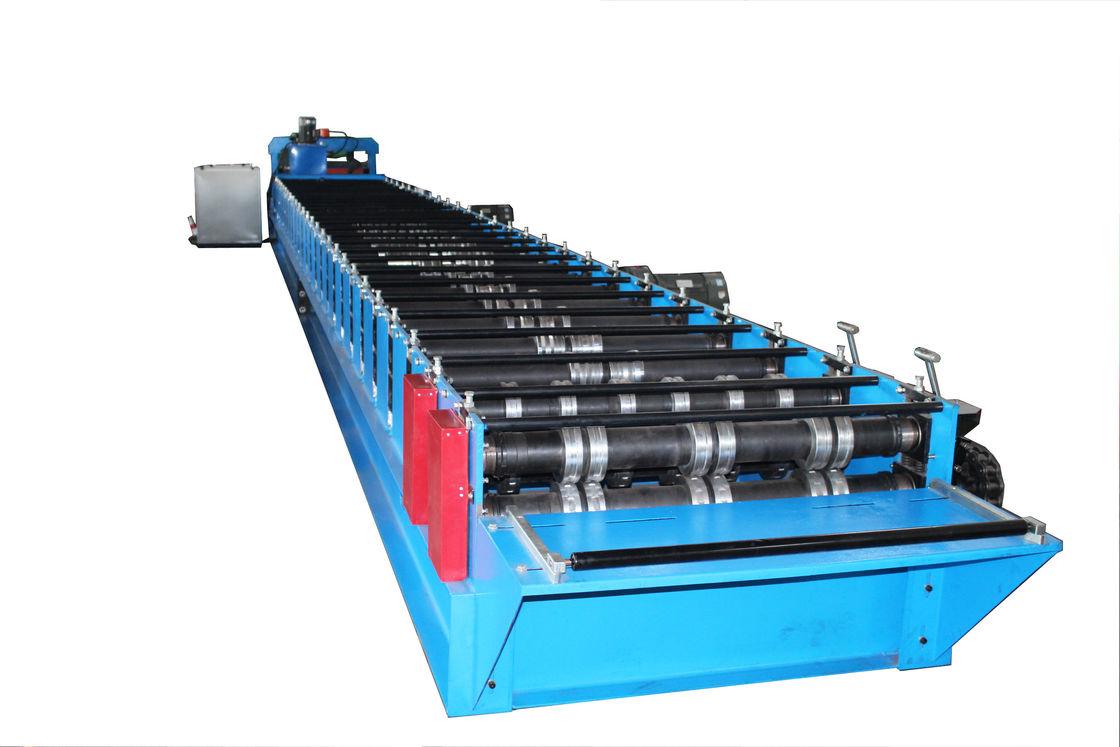 2 Sizes In 1 Floor Deck Roll Forming Machine Energy Saving 380V 50Hz 3 Phases