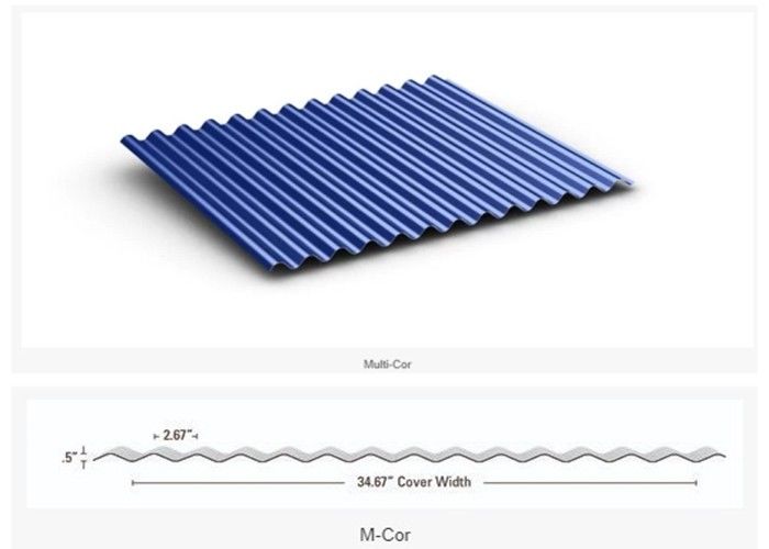 High Strength Roof Roll Forming Machine Multi - Cor Metal Roof Making Machine