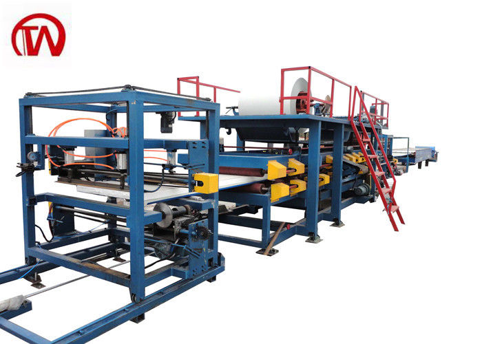 Heavy Duty Sandwich Panel Production Machinery Energy Saving 32 KW  380V 50Hz