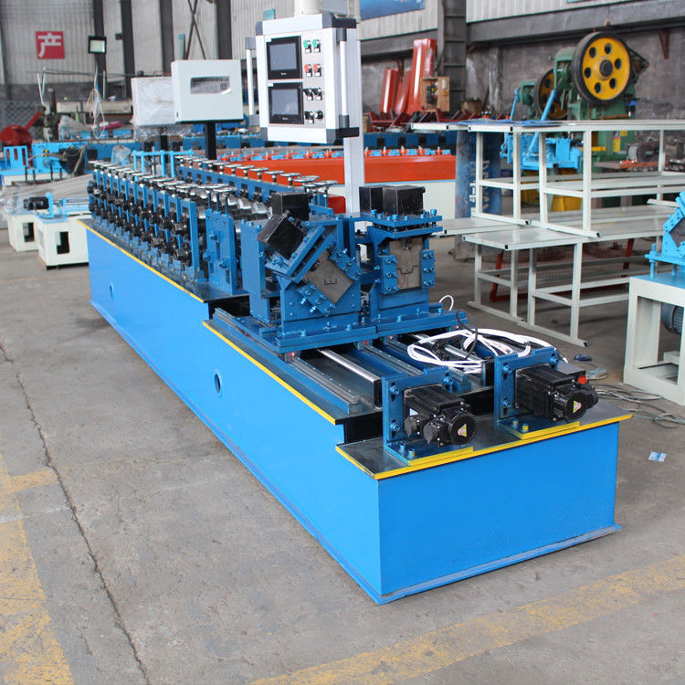 Double Out Light Gauge 1.4mm Steel Roll Forming Machine Make Drywall Profiles