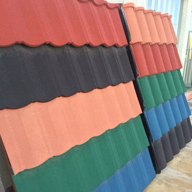 Stone Coat 0.2mm Metal Roof Making Machine For Production Line