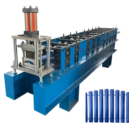 Metal Picket Fence Cold Roll Forming Machine 3 Phases