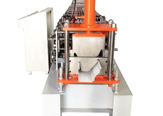 Metal Galvanized Gutter Downspout Roll Forming Machine PCL Control