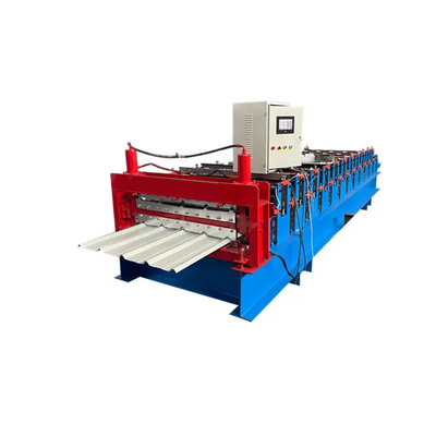 Double Layer Wall Panel Roll Forming Machine IBR Roll Forming Machine 7.5kw