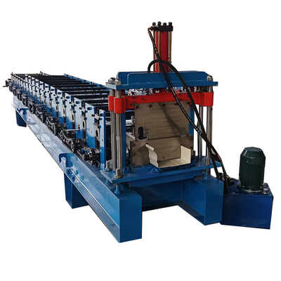 Automated Hydraulic Cutting Downpipe Forming Machine with PLC Control