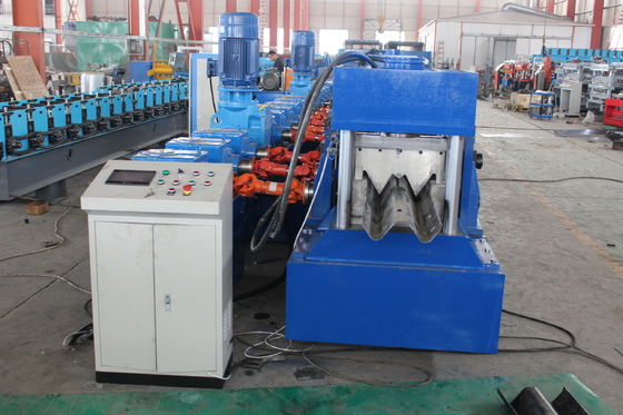 Precision PLC Control GI Roll Forming Machine GCr12 Roller with 380V Power Supply