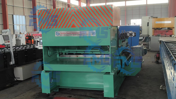 PLC Control Cut To Length And Slitting Line Leveler With 4KW Forming Motor 0.3-4mm