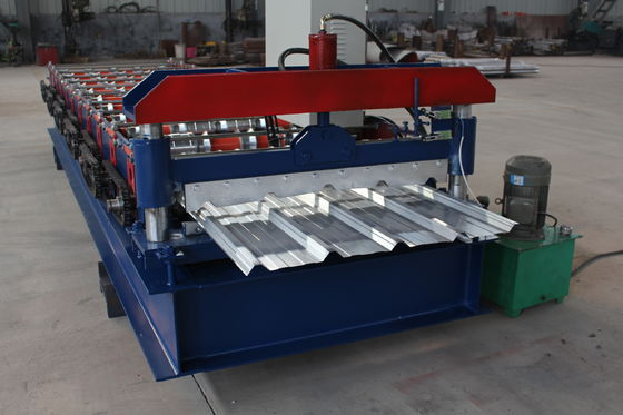 380v 50hz Ribtype Roof Roll Forming Machine 36 Coverage 3/4 High Ribs Easy Operation