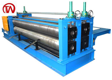 Thin Galvanized  Corrugated Sheet Roll Forming Machine 0.12-0.4mm Barrel