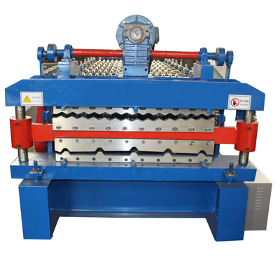 Electric Shearing Ppgl Double Layer Forming Machine Trapezoid And Corrugated