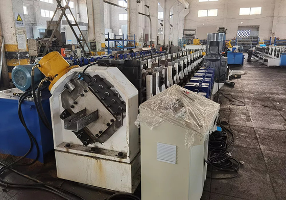 350Mpa Yield Strength Highway Guardrail Making Machine Chain Drive