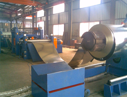 1.5mm-3mm Thickness Slitting Production Line Steel Coil Simple Speed 30m/Min